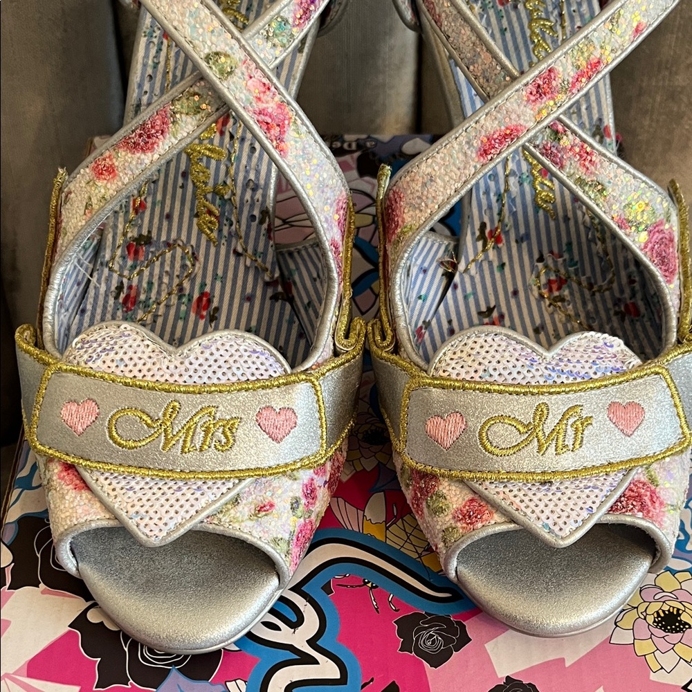 Irregular Choice Love and Marriage Heels - Picture 7 of 10